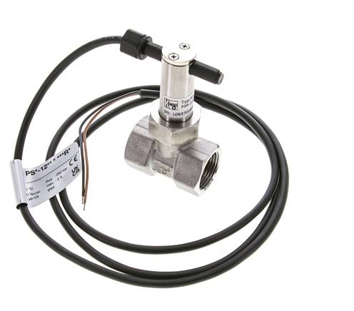 G3/4'' Edelstahl Inline-Paddel-Strömungsschalter 7.7-13.4 l/min 250 bar