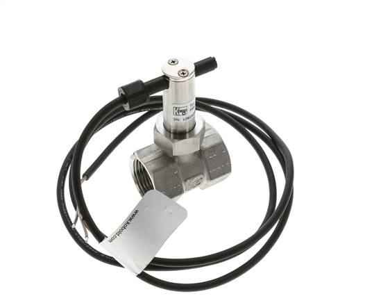 G1'' Edelstahl Inline-Paddel-Strömungsschalter 7.4-18.2 l/min 250 bar