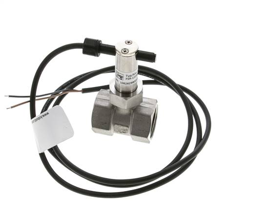 G1'' Edelstahl Inline-Paddel-Strömungsschalter 7.4-18.2 l/min 250 bar