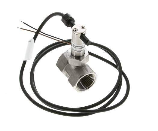 G1'' Edelstahl Inline-Paddel-Strömungsschalter 7.4-18.2 l/min 250 bar