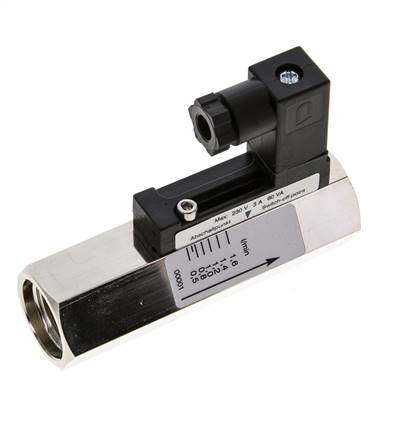 G1/2'' Messing-Schwebekörper-Strömungsschalter Öl 0.5-1.6 l/min 300 bar