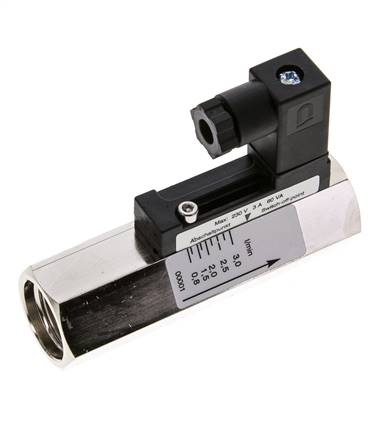 G1/2'' Messing-Schwebekörper-Strömungsschalter Öl 0.8-3 l/min 300 bar