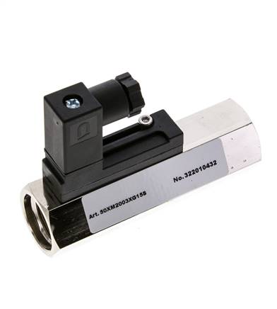 G1/2'' Messing-Schwebekörper-Strömungsschalter Öl 0.8-3 l/min 300 bar