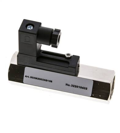 G1/2'' Messing-Schwebekörper-Strömungsschalter Öl 0.8-3 l/min 300 bar