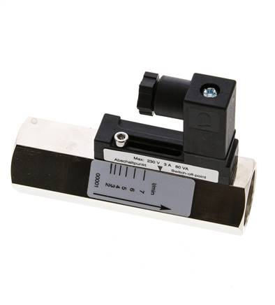 G1/2'' Messing-Schwebekörper-Strömungsschalter Öl 2-7 l/min 300 bar