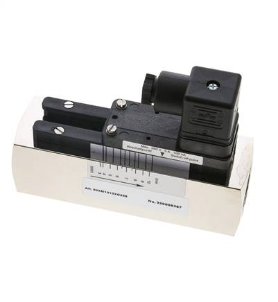 G1'' Messing-Schwebekörper-Strömungsschalter Öl 3-10 l/min 250 bar