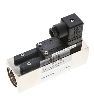 G1'' Messing-Schwebekörper-Strömungsschalter Öl 8-24 l/min 250 bar