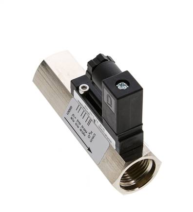 G1/2'' Messing-Schwebekörper-Strömungsschalter Wasser 0.8-3.2 l/min 300 bar