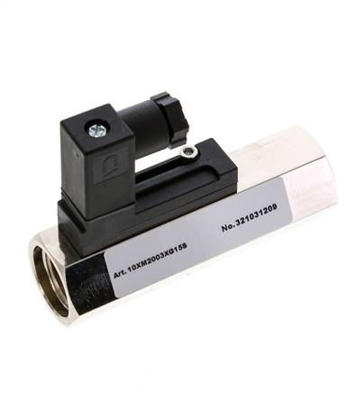 G1/2'' Messing-Schwebekörper-Strömungsschalter Wasser 0.8-3.2 l/min 300 bar