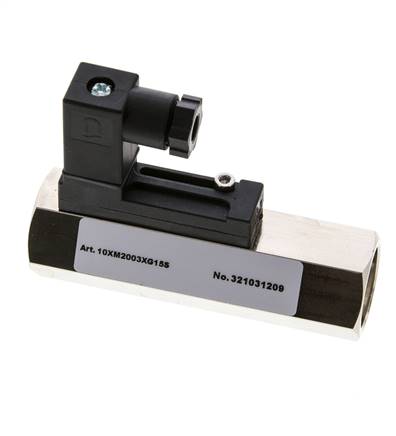 G1/2'' Messing-Schwebekörper-Strömungsschalter Wasser 0.8-3.2 l/min 300 bar