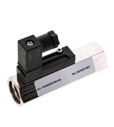G1/2'' Messing-Schwebekörper-Strömungsschalter Wasser 2-7 l/min 300 bar