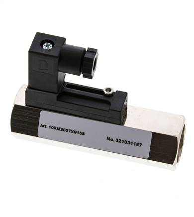 G1/2'' Messing-Schwebekörper-Strömungsschalter Wasser 2-7 l/min 300 bar