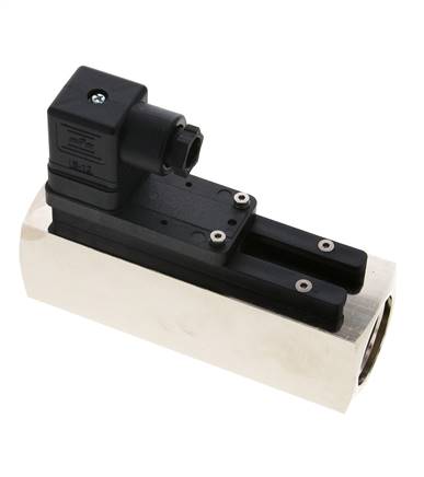G1'' Messing-Schwebekörper-Strömungsschalter Wasser 15-45 l/min 250 bar