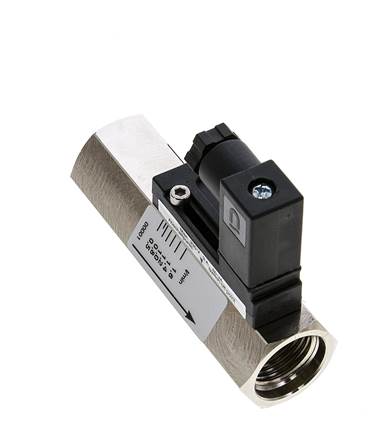 G1/2'' Edelstahl-Schwebekörper-Strömungsschalter Öl 0.5-1.6 l/min 350 bar