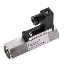 G1/2'' Edelstahl-Schwebekörper-Strömungsschalter Öl 0.8-3 l/min 350 bar