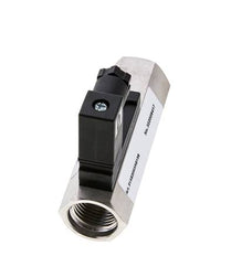 G1/2'' Edelstahl-Schwebekörper-Strömungsschalter Öl 0.8-3 l/min 350 bar