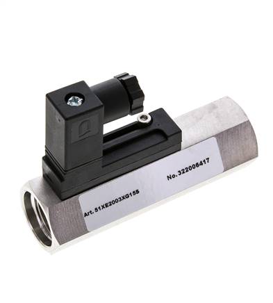 G1/2'' Edelstahl-Schwebekörper-Strömungsschalter Öl 0.8-3 l/min 350 bar