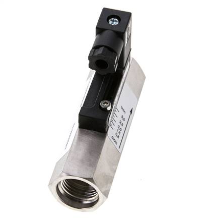 G1/2'' Edelstahl-Schwebekörper-Strömungsschalter Öl 0.8-3 l/min 350 bar
