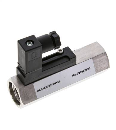 G1/2'' Edelstahl-Schwebekörper-Strömungsschalter Öl 2-7 l/min 350 bar