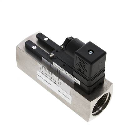 G1'' Edelstahl-Schwebekörper-Strömungsschalter Öl 5-15 l/min 300 bar