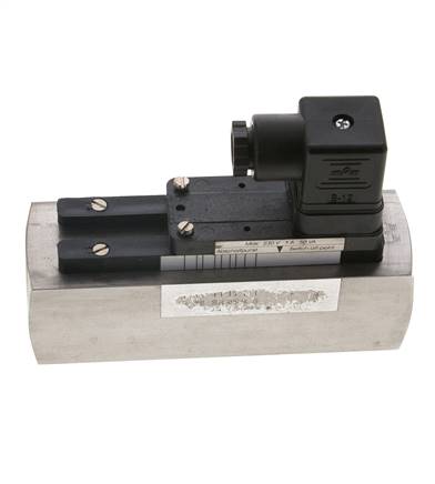 G1'' Edelstahl-Schwebekörper-Strömungsschalter Öl 30-90 l/min 300 bar