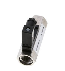 G1/2'' Edelstahl-Schwebekörper-Strömungsschalter Wasser 0.4-1.8 l/min 350 bar