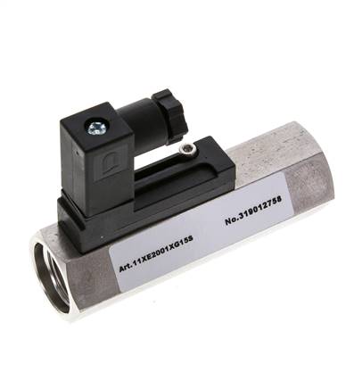 G1/2'' Edelstahl-Schwebekörper-Strömungsschalter Wasser 0.4-1.8 l/min 350 bar