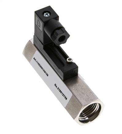 G1/2'' Edelstahl-Schwebekörper-Strömungsschalter Wasser 0.4-1.8 l/min 350 bar