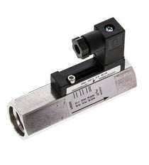 G1/2'' Edelstahl-Schwebekörper-Strömungsschalter Wasser 0.8-3.2 l/min 350 bar