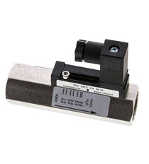 G1/2'' Edelstahl-Schwebekörper-Strömungsschalter Wasser 0.8-3.2 l/min 350 bar
