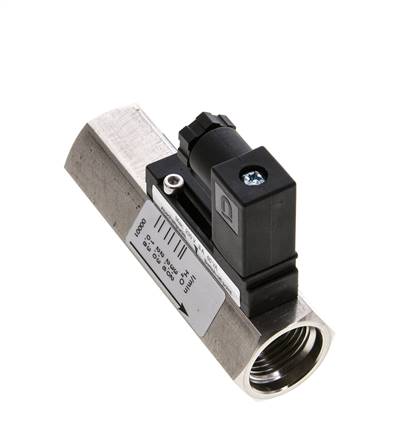 G1/2'' Edelstahl-Schwebekörper-Strömungsschalter Wasser 0.8-3.2 l/min 350 bar