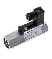 G1/2'' Edelstahl-Schwebekörper-Strömungsschalter Wasser 2-7 l/min 350 bar