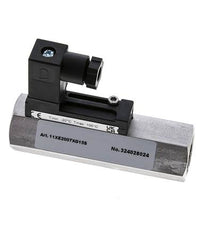 G1/2'' Edelstahl-Schwebekörper-Strömungsschalter Wasser 2-7 l/min 350 bar