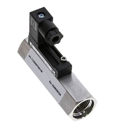 G1/2'' Edelstahl-Schwebekörper-Strömungsschalter Wasser 2-7 l/min 350 bar