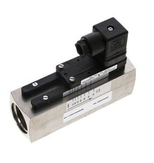 G1'' Edelstahl-Schwebekörper-Strömungsschalter Wasser 15-45 l/min 300 bar