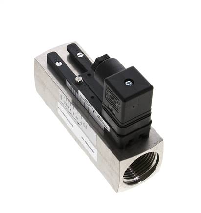 G1'' Edelstahl-Schwebekörper-Strömungsschalter Wasser 15-45 l/min 300 bar