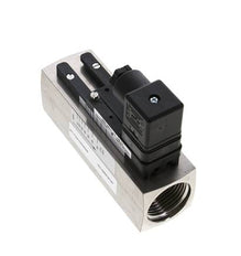 G1'' Edelstahl-Schwebekörper-Strömungsschalter Wasser 15-45 l/min 300 bar