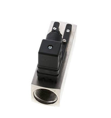 G1'' Edelstahl-Schwebekörper-Strömungsschalter Wasser 15-45 l/min 300 bar