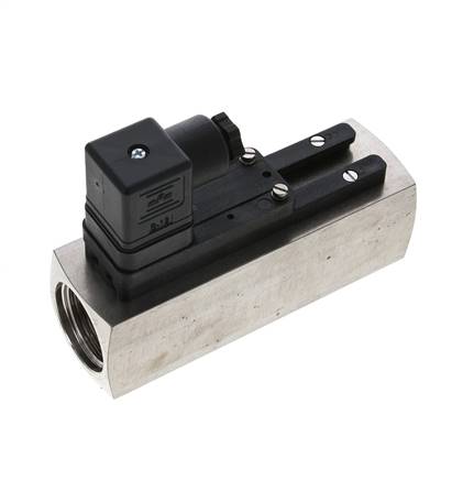 G1'' Edelstahl-Schwebekörper-Strömungsschalter Wasser 15-45 l/min 300 bar