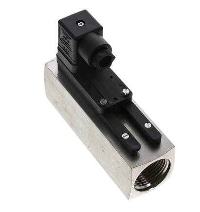 G1'' Edelstahl-Schwebekörper-Strömungsschalter Wasser 15-45 l/min 300 bar