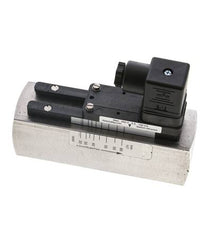 G1'' Edelstahl-Schwebekörper-Strömungsschalter Wasser 20-60 l/min 300 bar