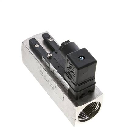 G1'' Edelstahl-Schwebekörper-Strömungsschalter Wasser 20-60 l/min 300 bar