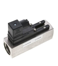 G1'' Edelstahl-Schwebekörper-Strömungsschalter Wasser 20-60 l/min 300 bar