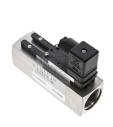 G1'' Edelstahl-Schwebekörper-Strömungsschalter Wasser 30-90 l/min 300 bar