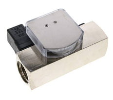 G1'' Messing-Schwebekörper-Durchflussmesser und -Strömungsschalter Öl 0.5-1.5 l/min