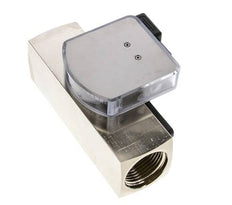 G1'' Messing-Schwebekörper-Durchflussmesser und -Strömungsschalter Öl 0.5-1.5 l/min