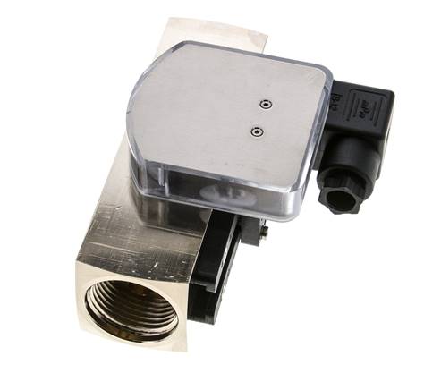 G1'' Messing-Schwebekörper-Durchflussmesser und -Strömungsschalter Öl 0.5-1.5 l/min