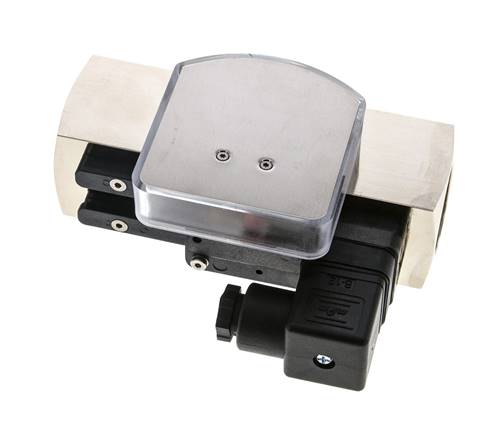 G1'' Messing-Schwebekörper-Durchflussmesser und -Strömungsschalter Öl 0.5-1.5 l/min