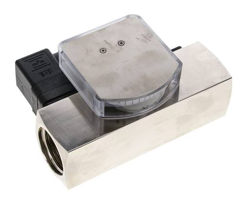 G1'' Messing-Schwebekörper-Durchflussmesser und -Strömungsschalter Öl 1-4 l/min
