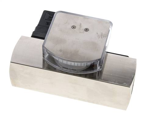 G1'' Messing-Schwebekörper-Durchflussmesser und -Strömungsschalter Öl 1-4 l/min
